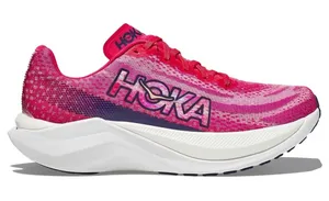 Hoka Mach X Womens 10 Running Shoes Pink Rosebloom White thumbnail 1