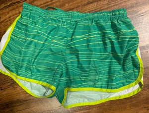 Women Pony Green Striped One-Piece with Lime Trim thumbnail 1