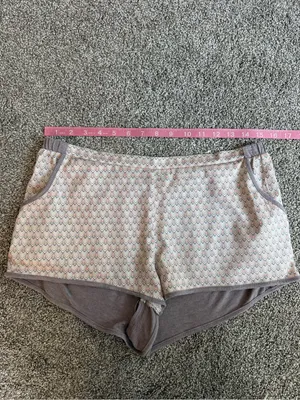 Victoria’s Secret Pajama Set M Geometric Racerback Tank Shorts Y2K thumbnail 7