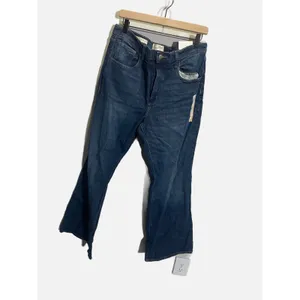 Universal Thread‎ High Rise Flare Jeans Womens 17 Blue Stretch Denim Boho Casual thumbnail 3