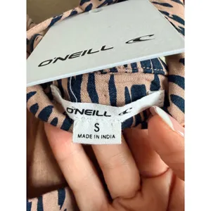O'Neill Mini Dress Size‎ S Tan Lila Mini Animal Print Cutout Halter SP3416079W thumbnail 4
