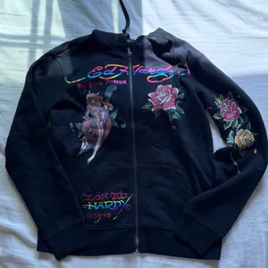 EdHardy - DAGGER GIRL ZIP FRONT HOODIE thumbnail 4