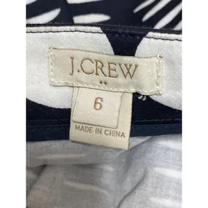 J.Crew Black White Polka Dots Gradient High Waist Pocket A Line Mini Skirt Sz 6 thumbnail 5