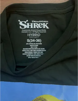 Shrek Shirt Black thumbnail 2