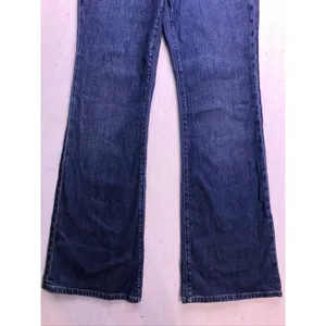 J.Crew 96 Flare Jeans Womens 24 Blue New High Rise Patch Pocket RE-96-IDG‎ thumbnail 4