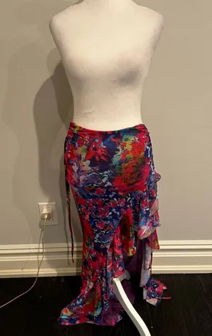 OutCast Colorful Design Maxi Skirt thumbnail 1