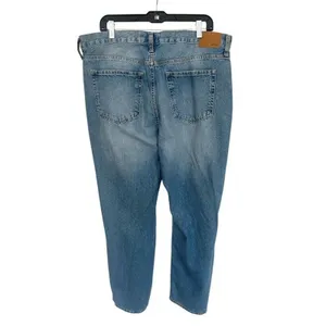 Aeropostale‎ Womens Plus Size 16R Hi Rise Boyfriend Flare Leg Jeans 100% Cotton thumbnail 3