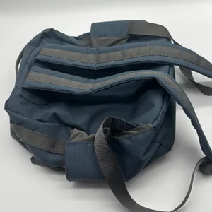 Red Rovr Navy Blue Canvas Backpack Multi Pocket Daily Commuter Bag thumbnail 9