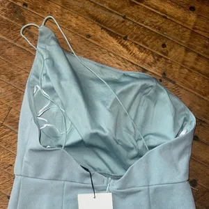 Hello Molly Taking It Back sage one shoulder sexy dress thumbnail 6