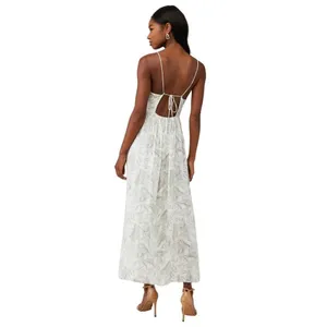 MinkPink Providence Midi Dress in White Small Womens Cocktail Slip Satin thumbnail 2