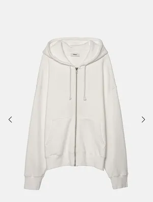 Elwood Core Zip Hoodie White Size L thumbnail 2