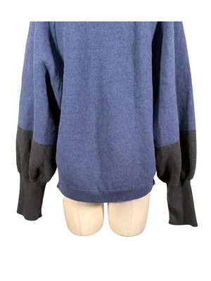Free People We the Free Dayton Pullover in Cosmic Blue Size Medium thumbnail 9