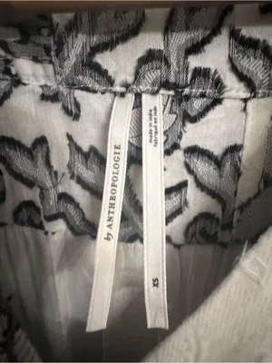 BY ANTHROPOLOGIE Vneck Textured Boho Dress thumbnail 5