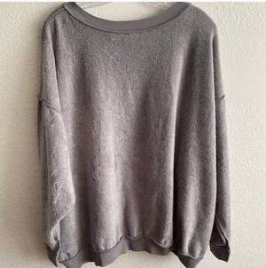 Free People Movement 🆕 Grey Kelly Sweater Top S🆕 thumbnail 5