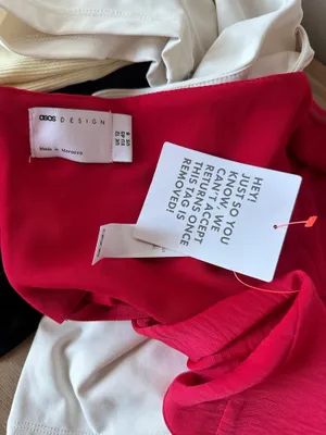 Red Mini Dress ASOS thumbnail 4