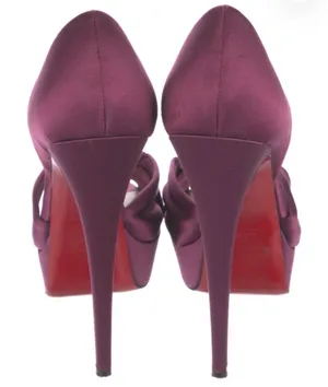 Christian Louboutin Satin Bow Accent Slingback Sandals thumbnail 2
