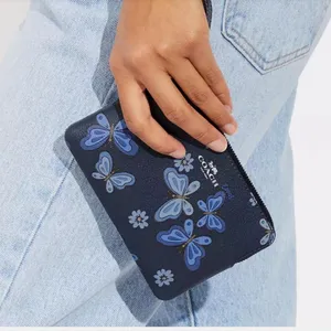 Coach Butterfly Print Corner Zip Wristlet thumbnail 3