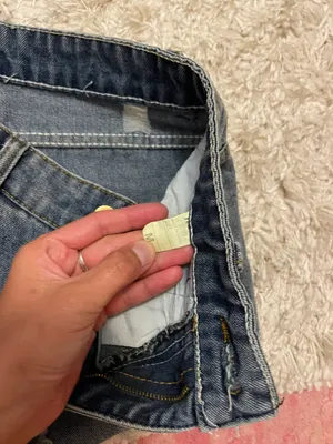 Ripped Jean Shorts Size M thumbnail 6