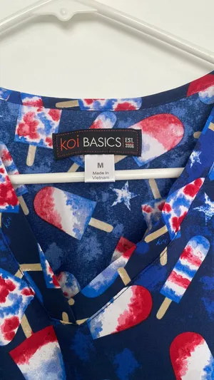 Koi Basics Scrub Too Blue Size M thumbnail 2