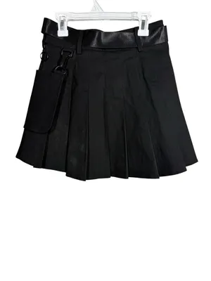 NWT Dolls Kill Devious High Security Utility Skirt Size XS thumbnail 2