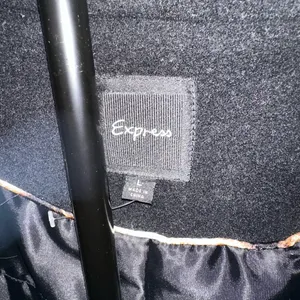 Express Black Mid-Length Trench Coat thumbnail 3