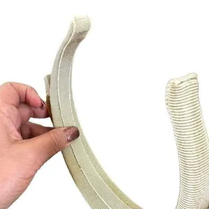 Salvatore Ferragamo Vara Nylon Headband Cream With Certificate of Authenticity thumbnail 4