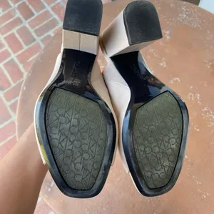 Calvin Klein cream heels 
Basically new, Worn once thumbnail 4