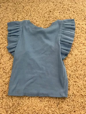 ZARA Ruffled Knit Tank thumbnail 1