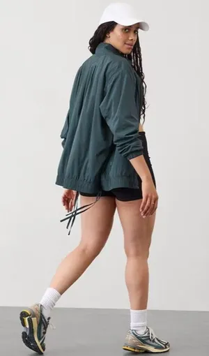 Athleta M Rise Anorak Jacket Eden Medium thumbnail 3