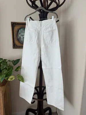 AGOLDE Low Slung Baggy Jeans White thumbnail 3