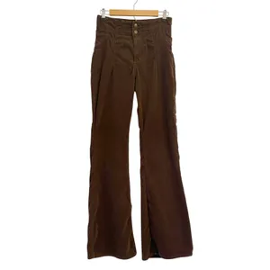 We the Free People Jayde Cord Flare 29 Corduroy Pants High Rise Brown Stretch thumbnail 3