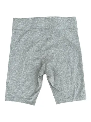 Nike Heather Gray Women's High-Rise Bike Shorts thumbnail 2