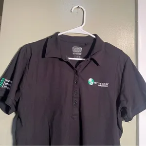 Ogio Women's Size Large Polo Shirt Black Mythics Consulting 2013 Intern Program thumbnail 2