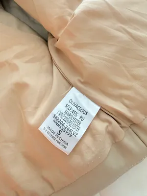 Beige puffer vest Tan thumbnail 5