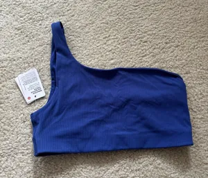 lululemon athletica Asymmetrical Ribbed Bra thumbnail 1