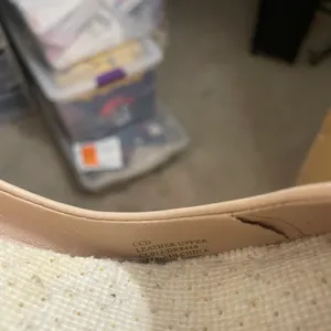 Beige Leather Pointy Heels thumbnail 10