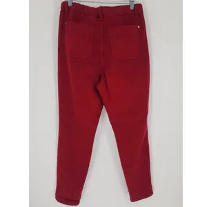 Judy Blue Garment Dyed Red Drawstring Skinny Jeans Size 7/28 thumbnail 10