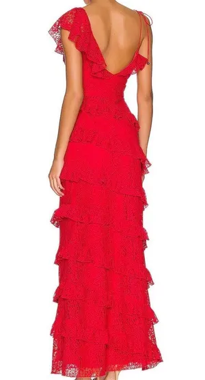 Prom dress Red Size 2 thumbnail 1