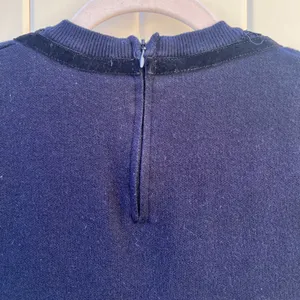 Zara Knit Navy Blue Mini Dress Short Sleeves Large Casual Streetwear‎ thumbnail 5