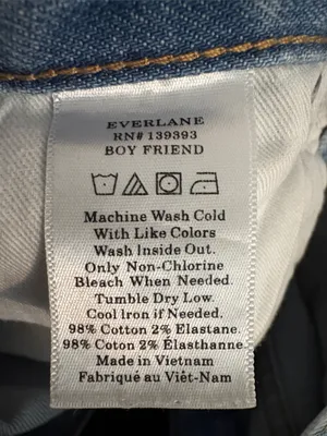 Everlane Boyfriend Jeans, Size 27 thumbnail 6