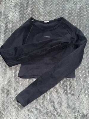 Gymshark Back Long Sleeve Top Cut-Out thumbnail 1