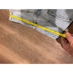 Cottagecore Mushroom Embroidered Light‎ Wash High Rise Straight Leg Jeans Womens thumbnail 6