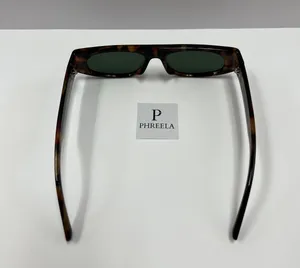90s Style Oval Leopard Sunglasses Multi thumbnail 4