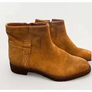 FRANCO SARTO Womens 7 Malina Suede Ankle Boot in Whiskey Brown‎ NEW thumbnail 4