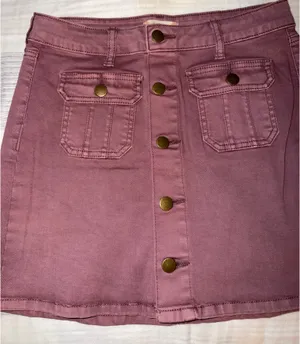 Altar'd State Skirt Denim Mini thumbnail 3