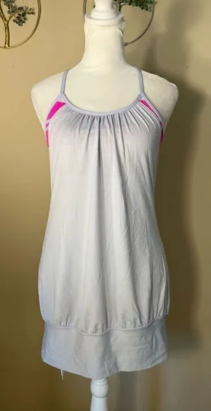 Lululemon No Limits Gray Pink Cool Breeze Groovy Stripe Multi Size 4 thumbnail 1