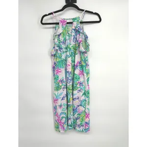 Lilly Pulitzer Dress Women S Billie Ruffle Mermaid in the Shade‎ Resort Vacation thumbnail 6