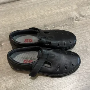 Sas Roamer Womens Black Leather Walking Shoes Size 9 M‎ thumbnail 2