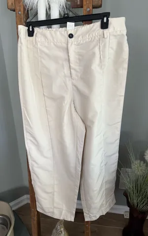 NWOT Shein Curve 2XL tan casual pants thumbnail 1
