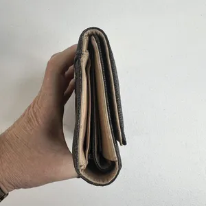 Michael Kors Checkbook Wallet Large Jet Set Travel‎ Signature Brown Monogrammed thumbnail 6